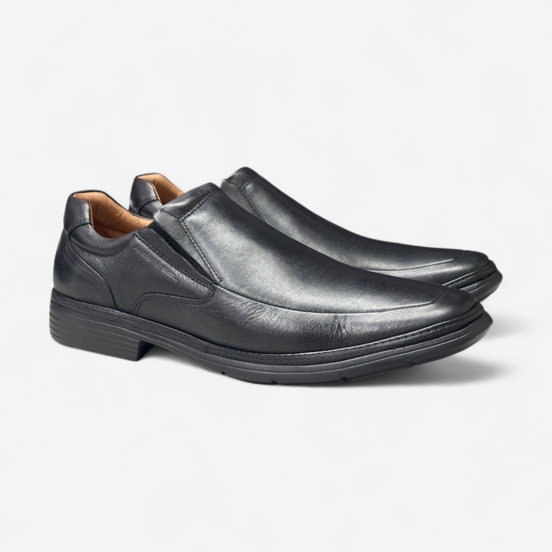 Sapato Social Anatomic Gel Ultraleve Masculino Preto Preto 2