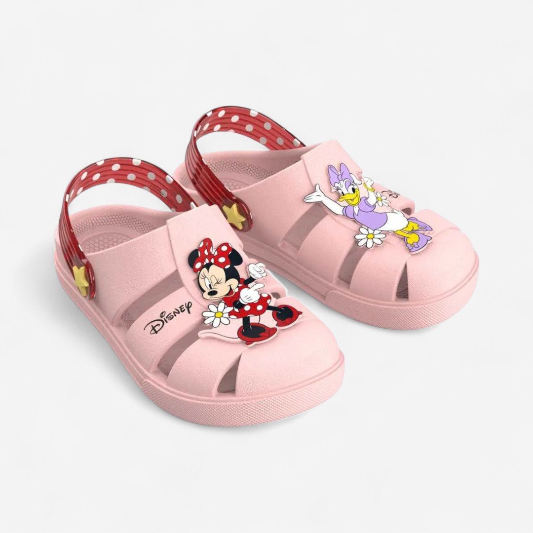 Babuche grendene minnie infantil menina rosa 25510