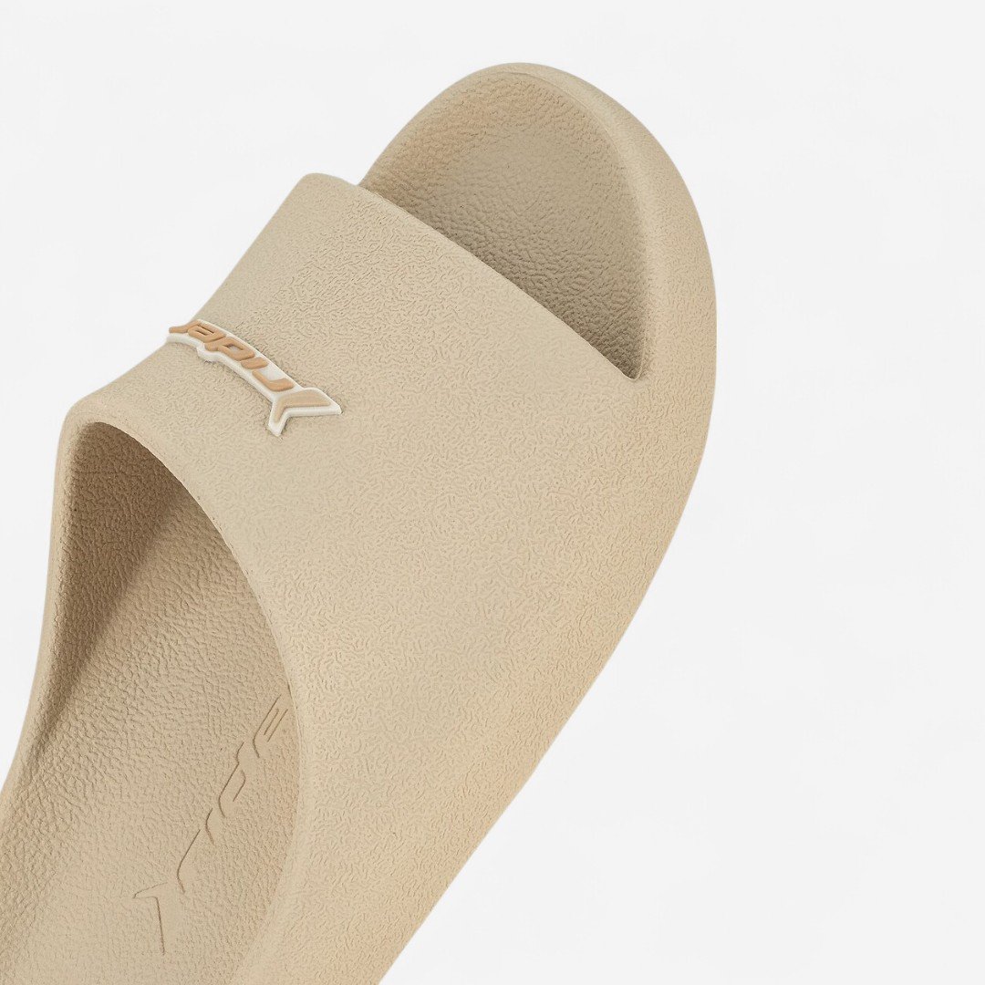 Chinelo Rider Slide Drip Bege Bege 3