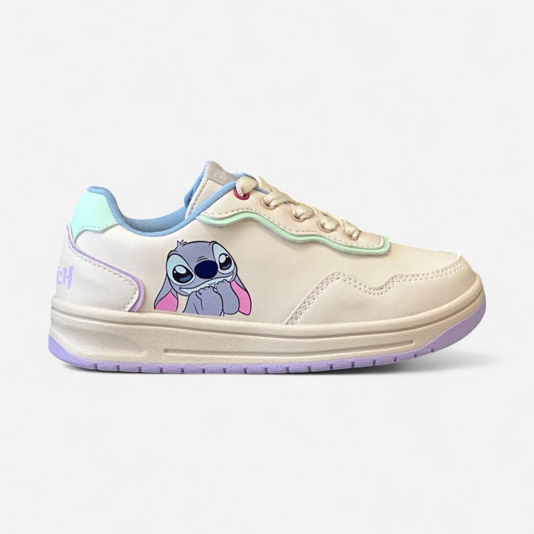 Tênis Disney Stitch Infantil Branco