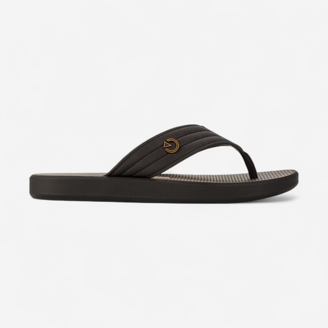 Chinelo Cartago Montreal Masculino Marrom Marrom/Bege 2