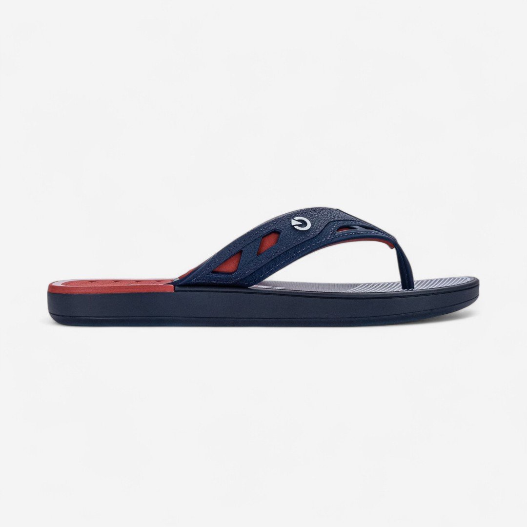 Chinelo Cartago Dallas Masculino Azul Azul/Vermelho/Branco 2