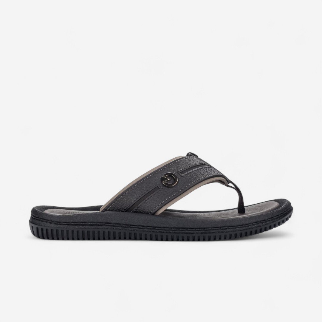 Chinelo Cartago Fiji VI Masculino Marrom Escuro Marrom Escuro/Bege 2