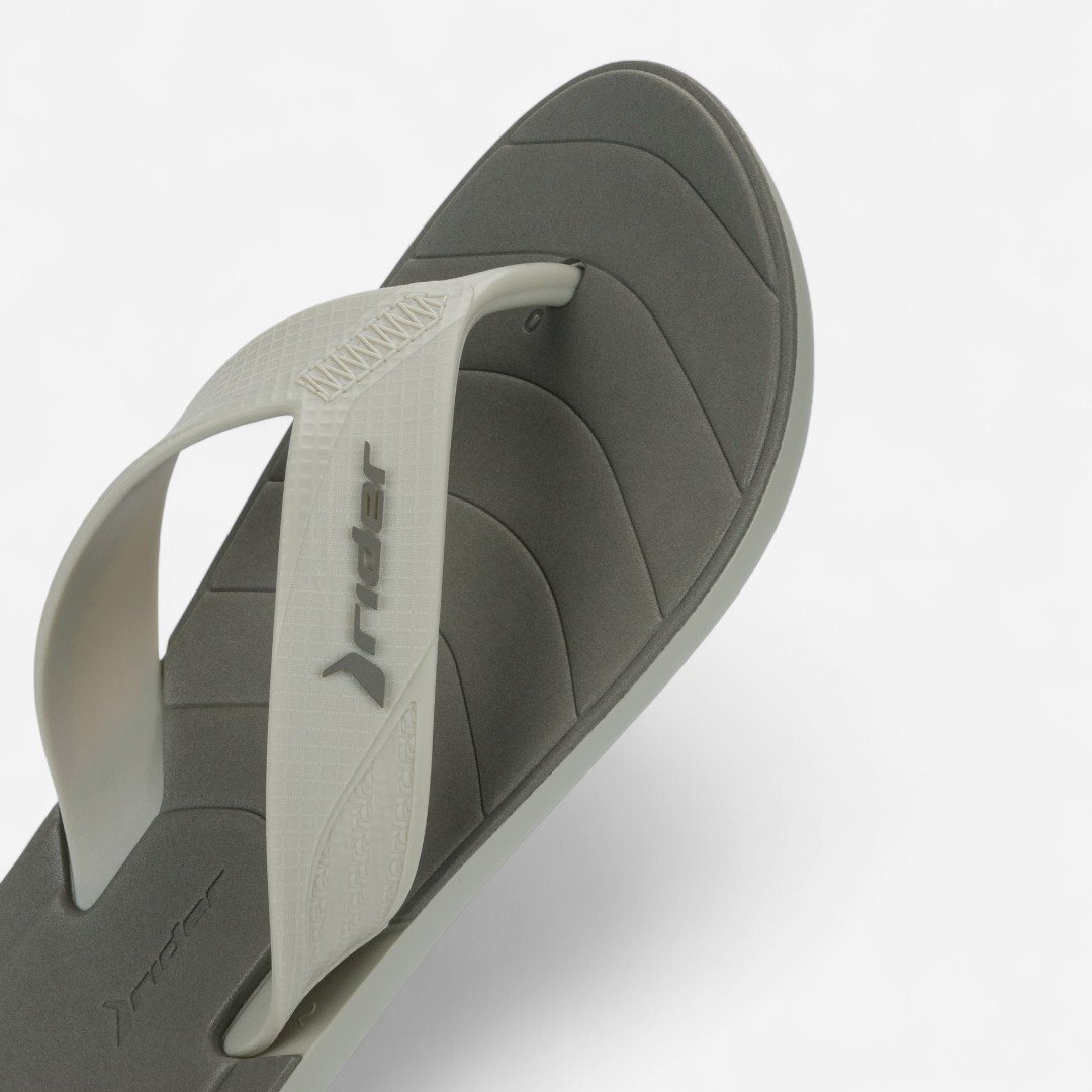 Chinelo Rider Pulse Masculino Cinza Bege/Cinza 3