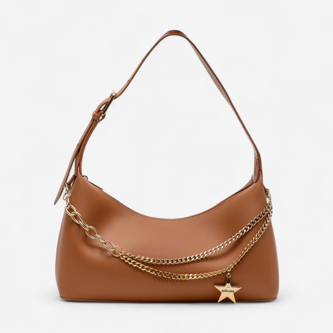 Bolsa Petite Jolie Thayla Caramelo Doce de Leite 2