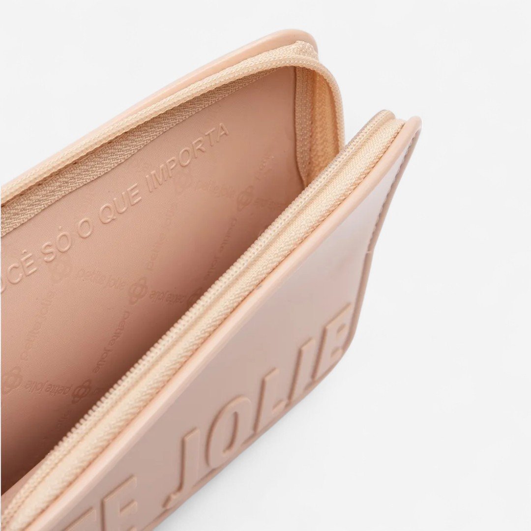 Carteira Petite Jolie Push Nude Cream 4