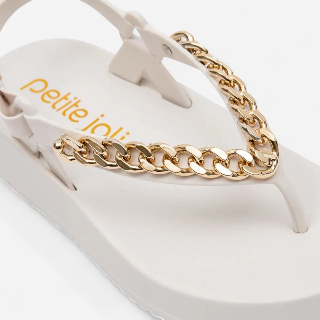 Sandália Petite Jolie Sunshine Branca White 3