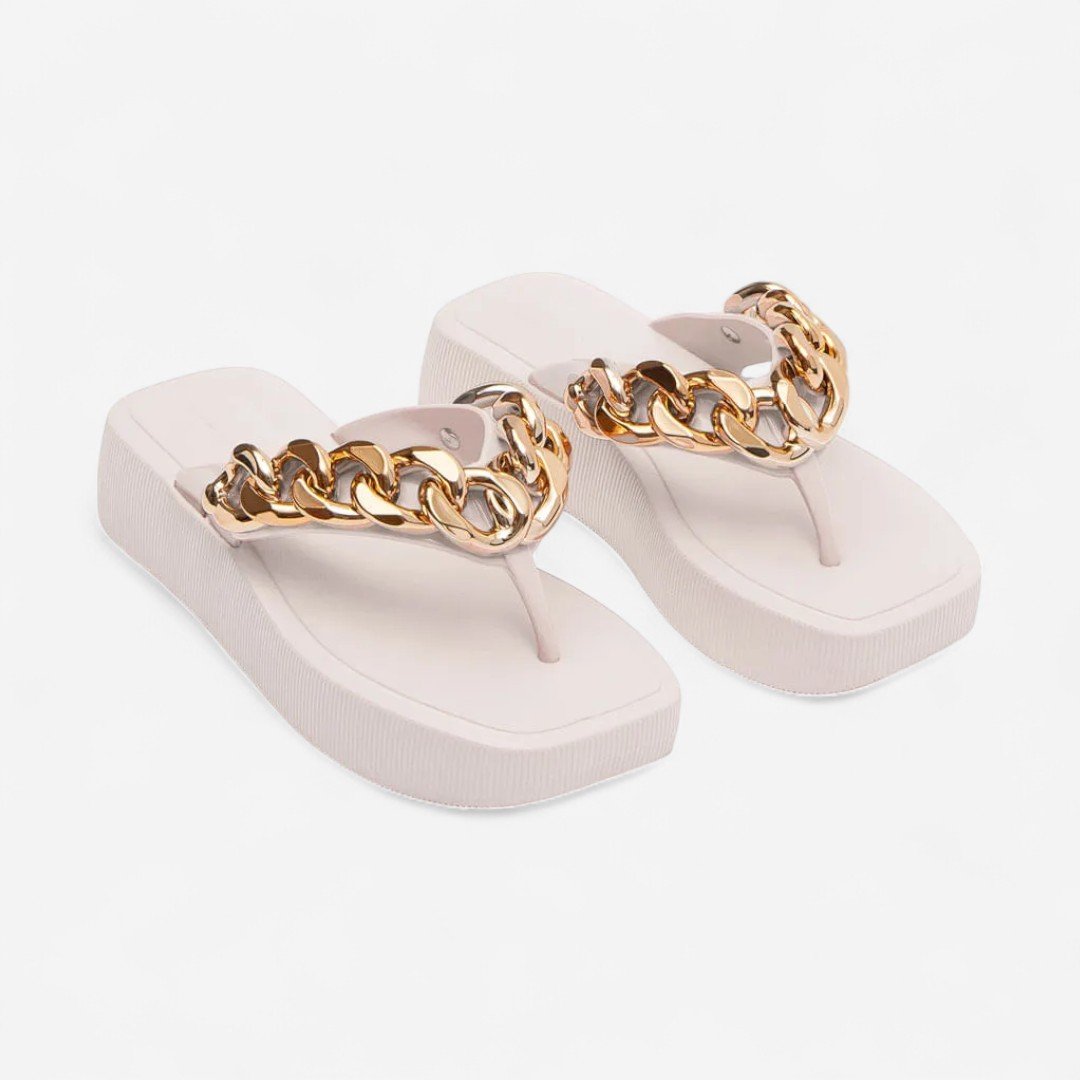 Chinelo Petite Jolie Hit Branco White 2