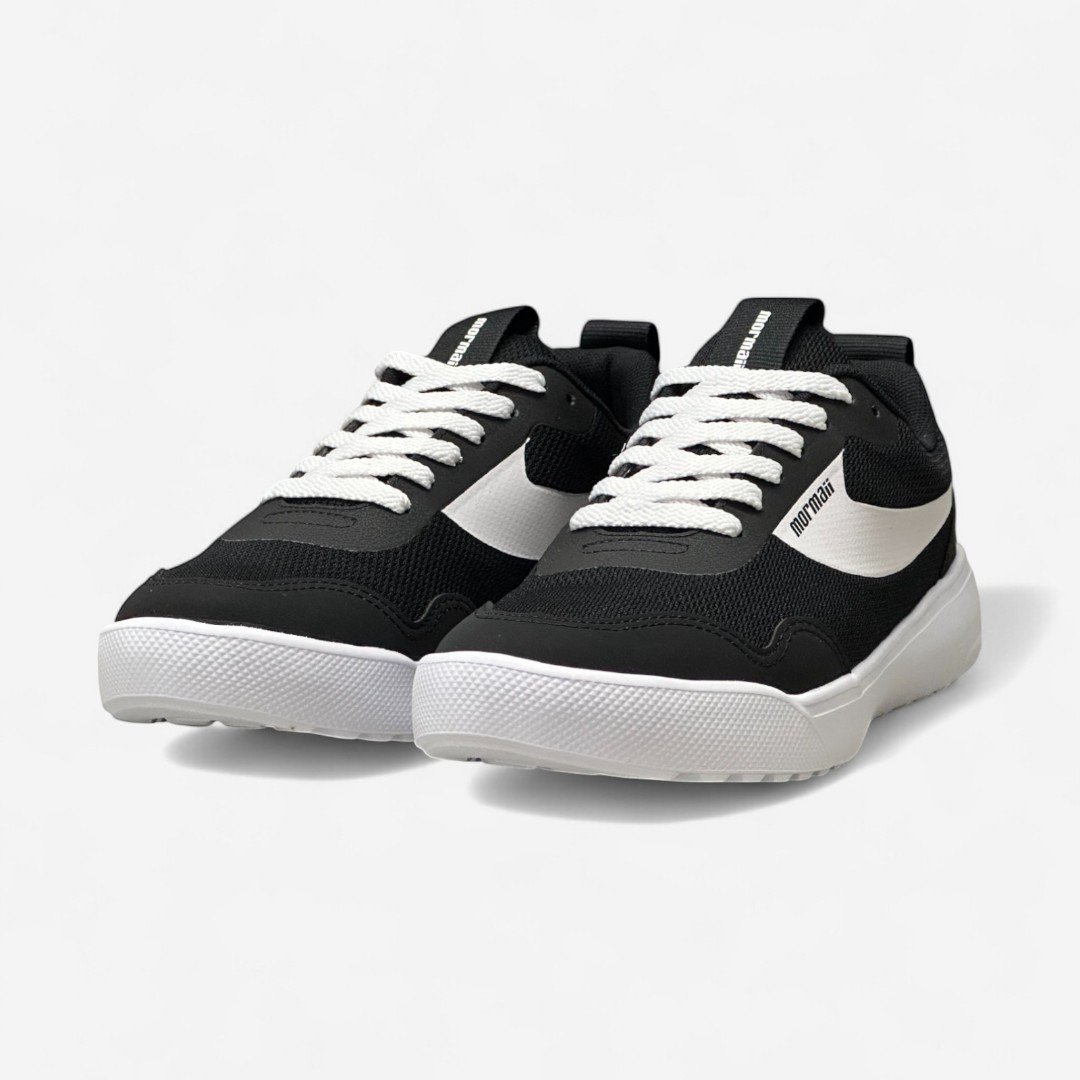 オマール Tênis Mormaii Flexer Preto Preto/Branco