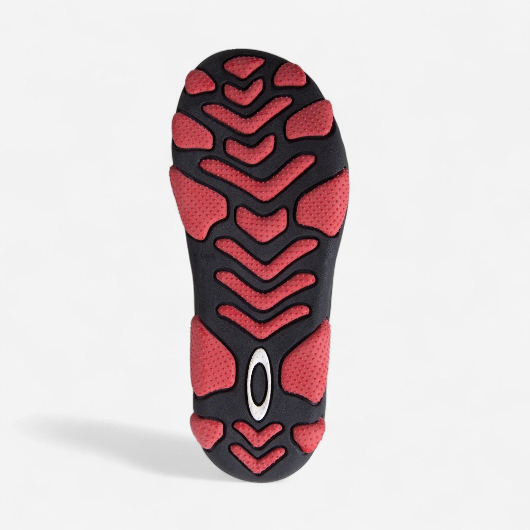 Chinelo Oakley Titan Preto Preto/Vermelho 5