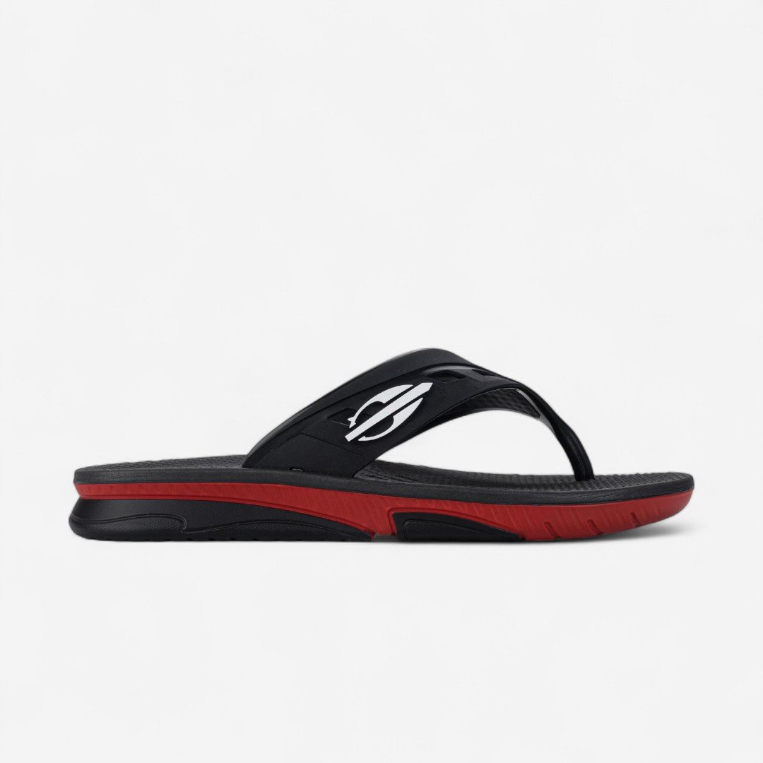 Chinelo Mormaii Swap Preto Vermelho/Preto 2