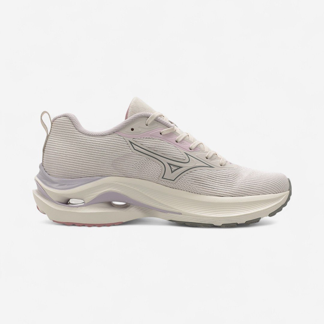Tênis Esportivo Mizuno Wave Vitality 7 Feminino Bege Arenito 3