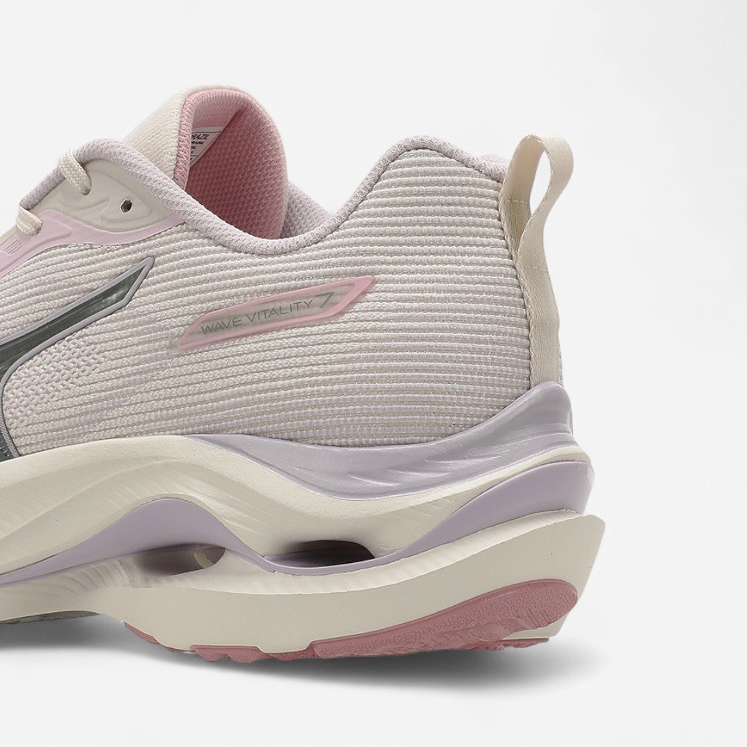 Tênis Esportivo Mizuno Wave Vitality 7 Feminino Bege Arenito 4