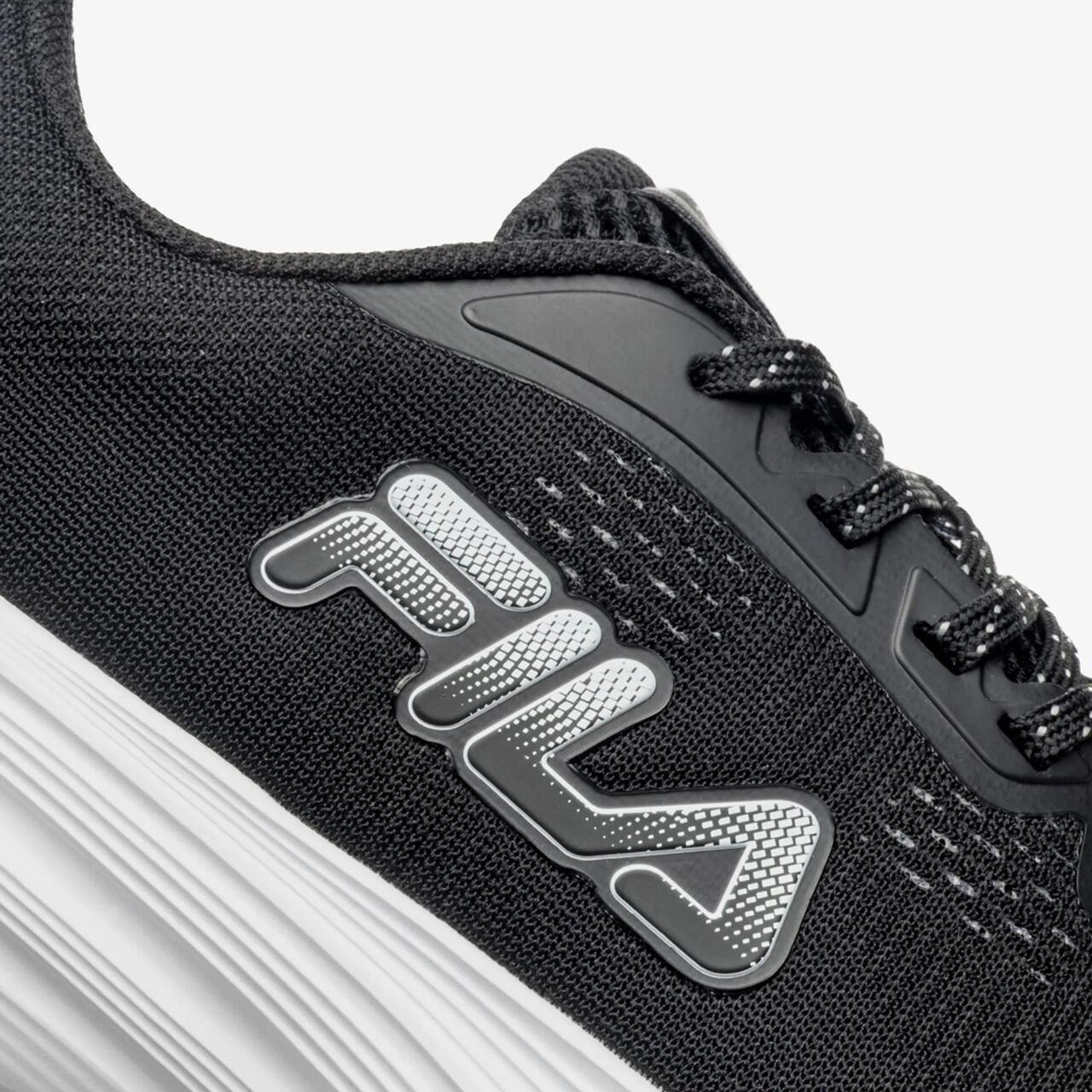 Tênis Fila Stride Masculino Preto Preto/Branco/Grafite 8