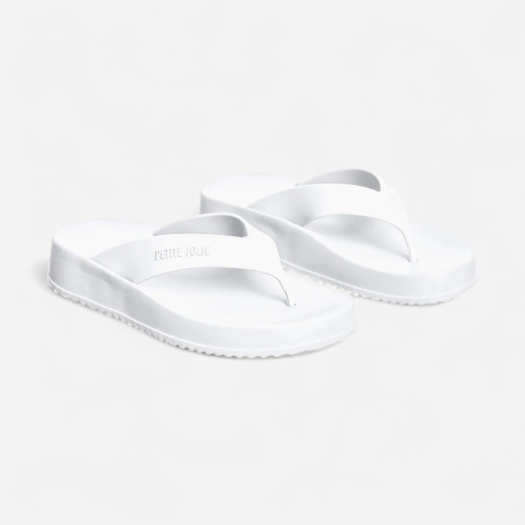 Chinelo Petite Jolie Basic Branco White 2