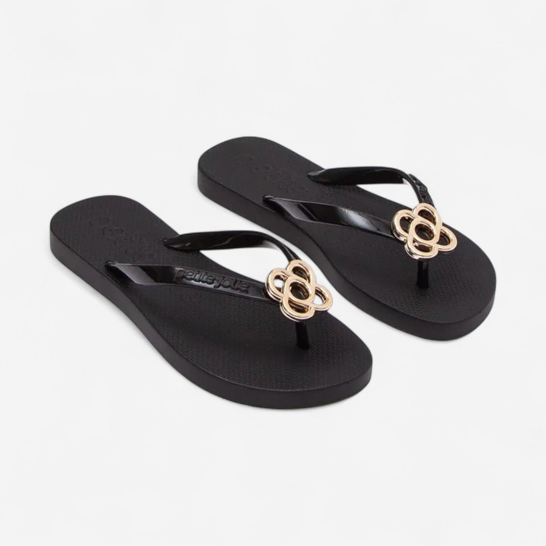 Chinelo Petite Jolie Fresh Preto Preto 2