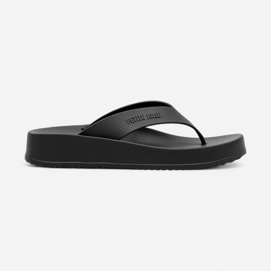 Chinelo Petite Jolie Basic Preto Preto 1