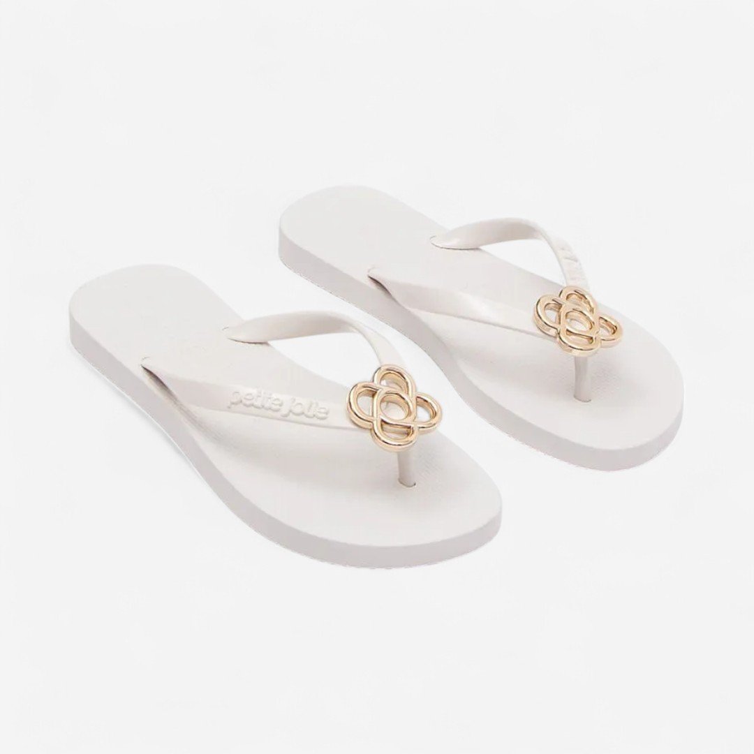 Chinelo Petite Jolie Fresh Branco White 2