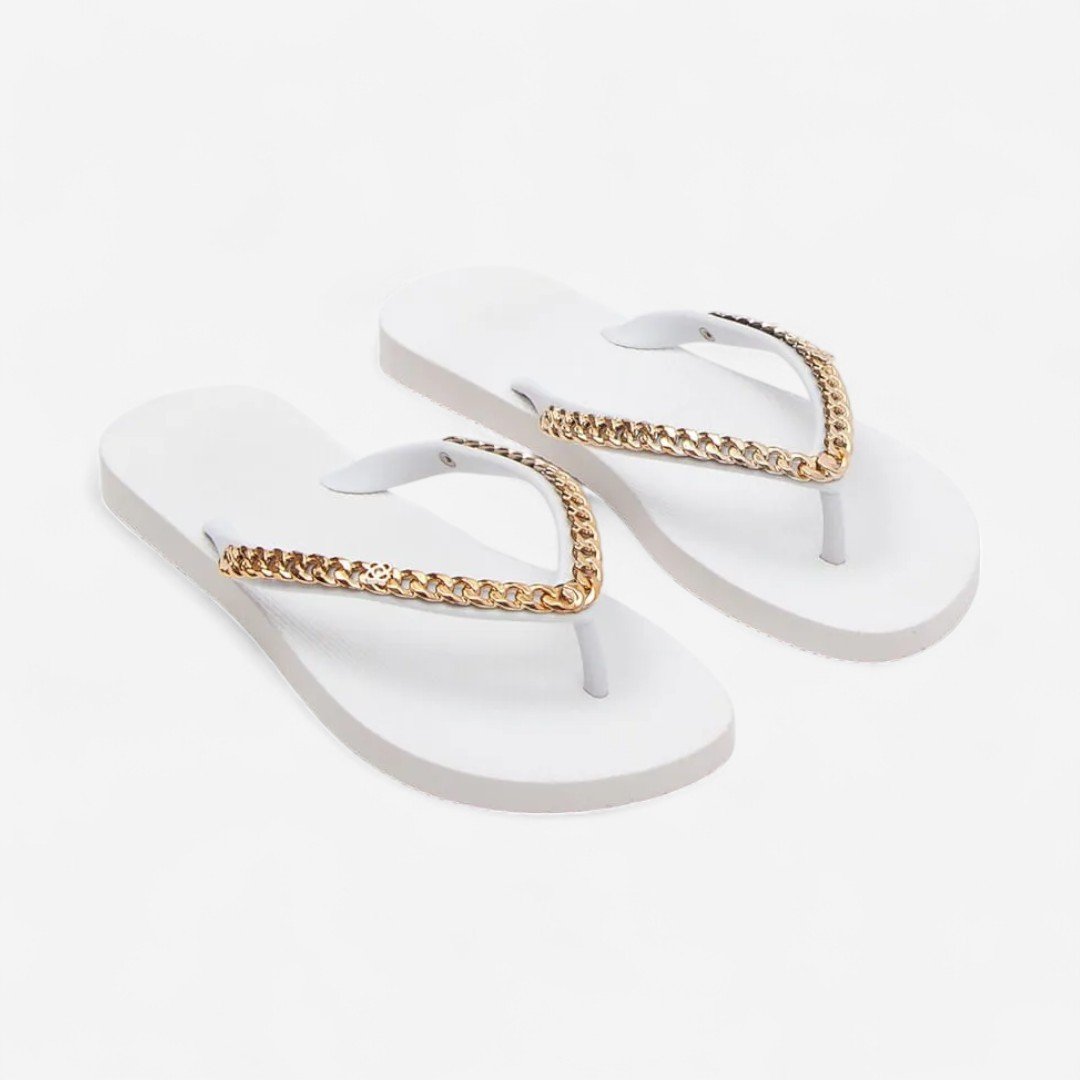 Chinelo Petite Jolie Fresh Branco White 2