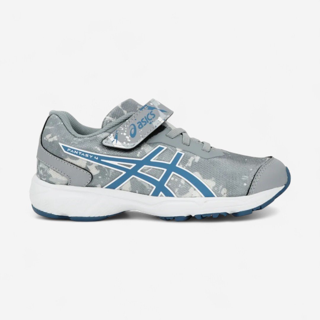 Tênis Asics Fantasy 4 Infantil Masculino Cinza