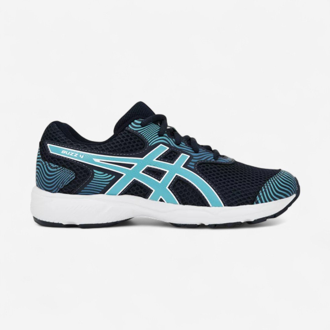 Tênis Asics Buzz 4 Infantil Azul Marinho
