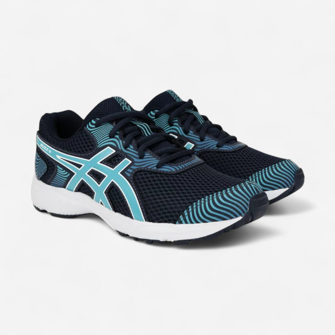 Tênis Asics Buzz 4 Infantil Azul Marinho Marinho/Branco 2
