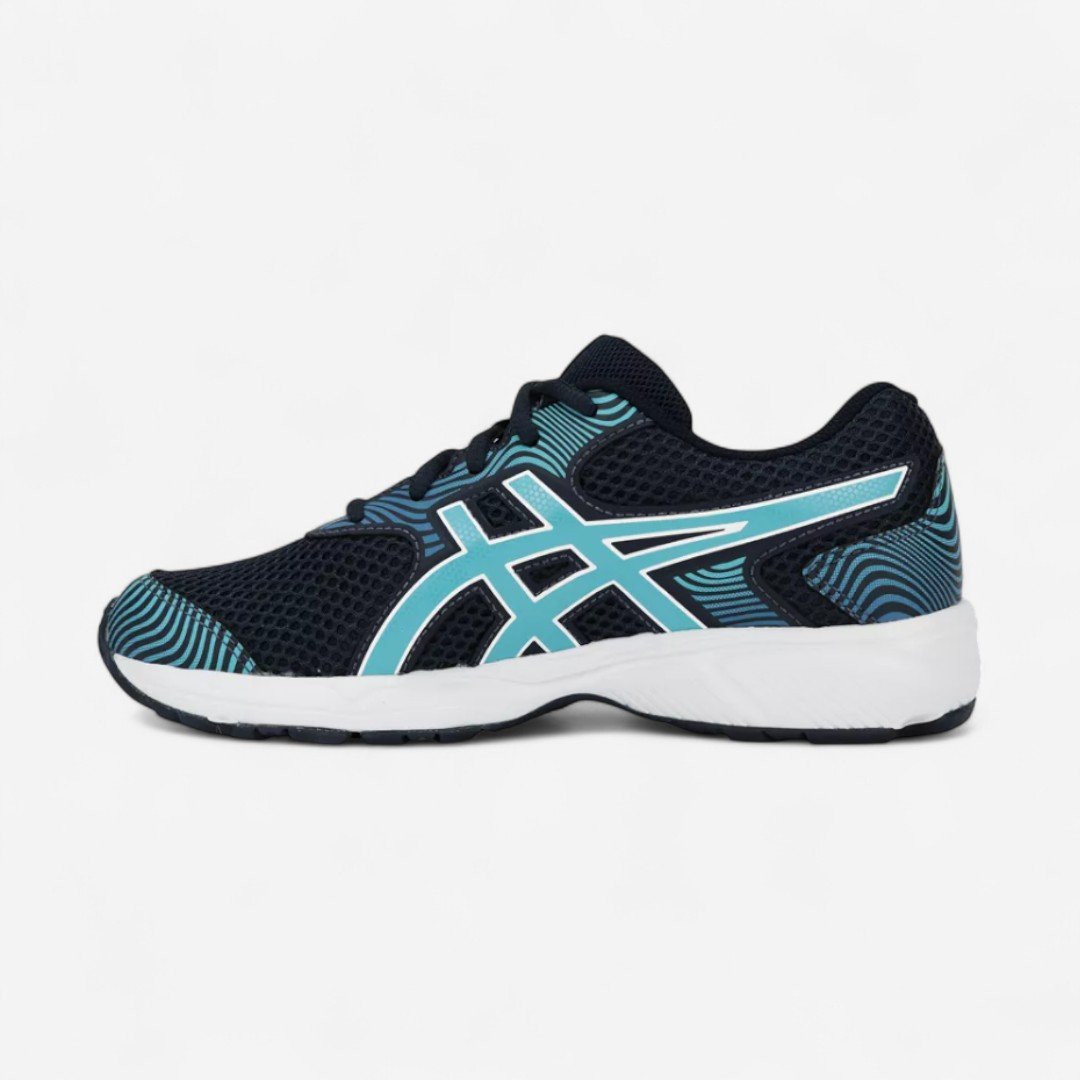 Tênis Asics Buzz 4 Infantil Azul Marinho Marinho/Branco 7