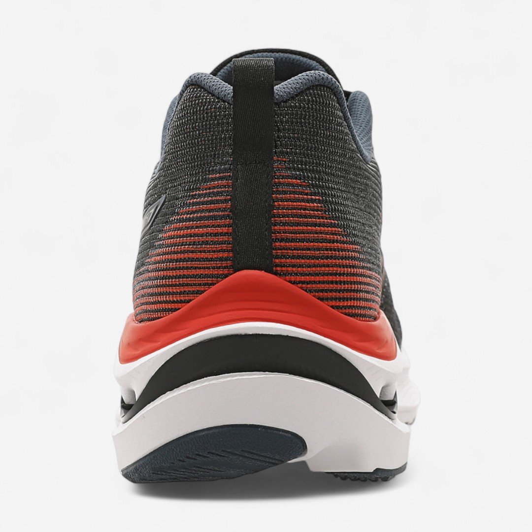 Tênis De Corrida Mizuno Wave Vitality 7 Masculino Preto Preto/Laranja