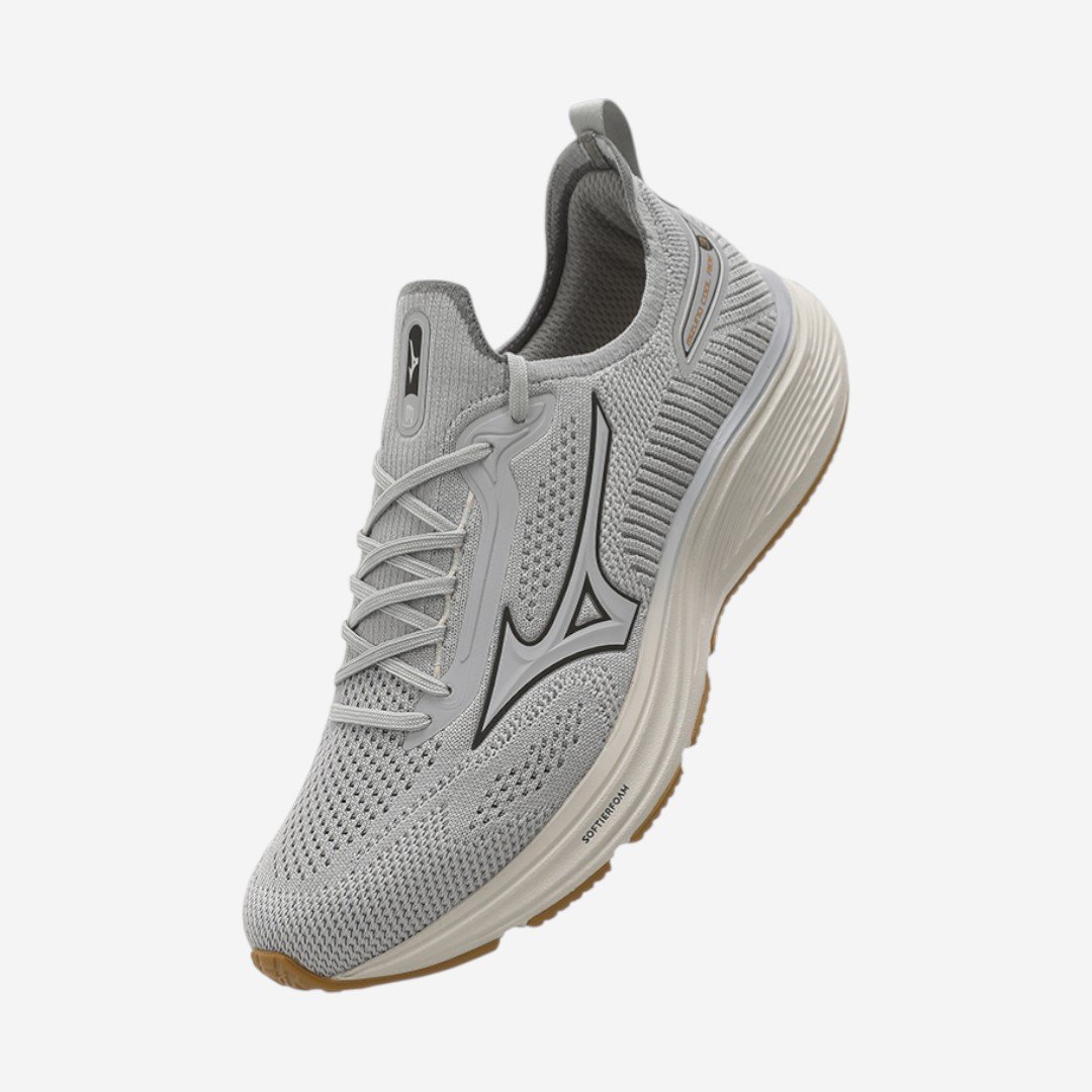 Tênis de Corrida Masculino Mizuno Cool Ride 3 Cinza Cinza 2