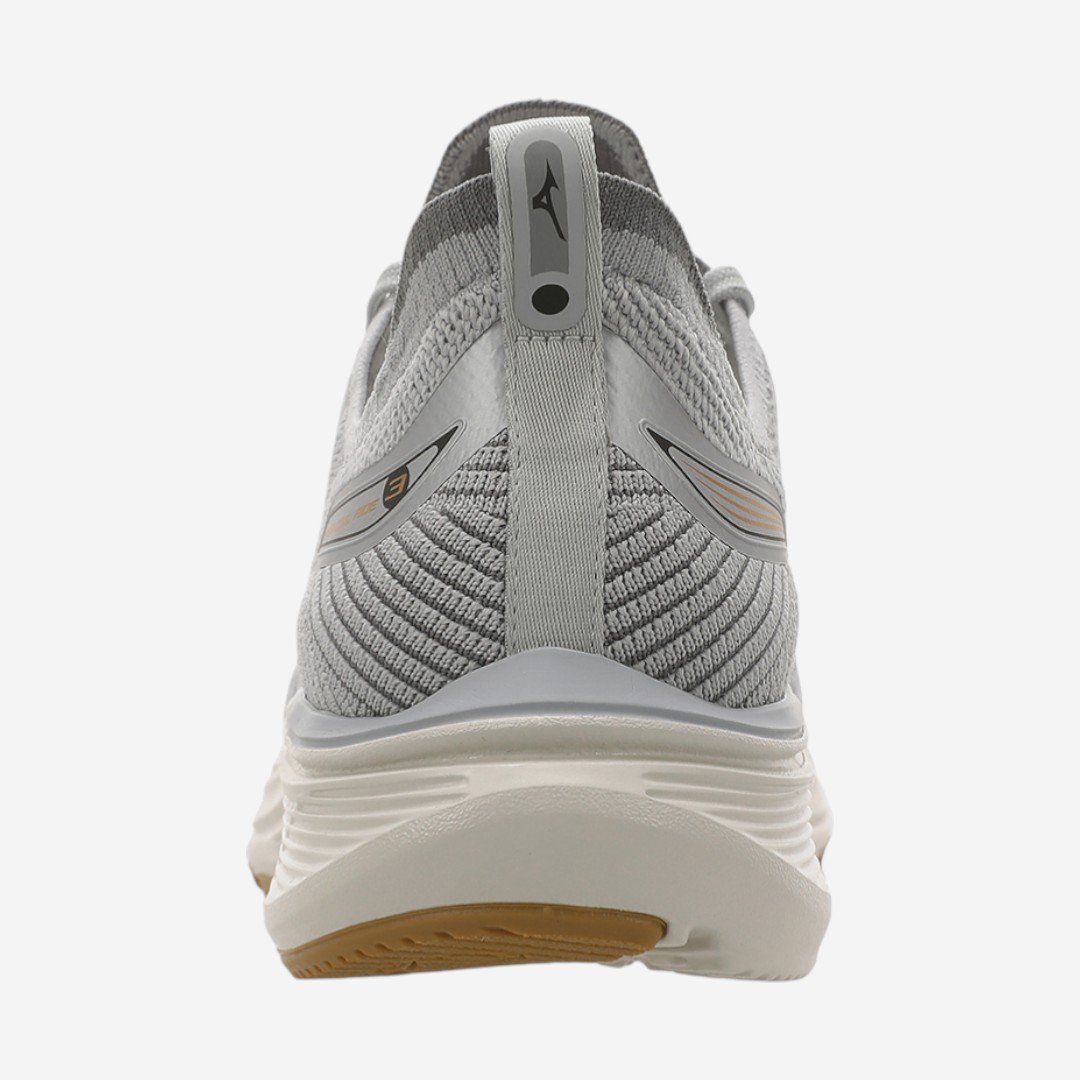 Tênis de Corrida Masculino Mizuno Cool Ride 3 Cinza Cinza 5