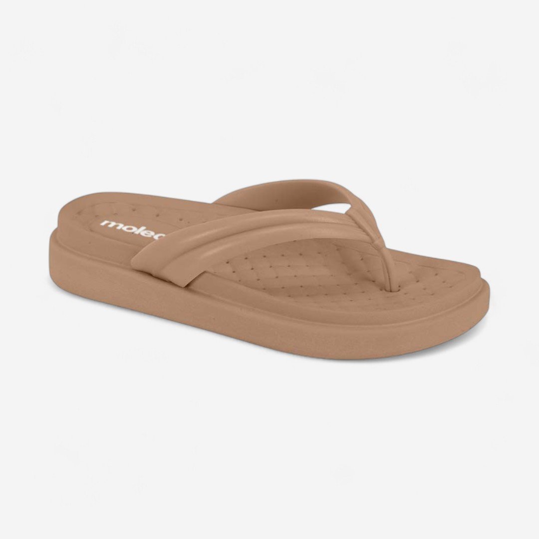 Chinelo Nuvem Moleca Feminino Nude