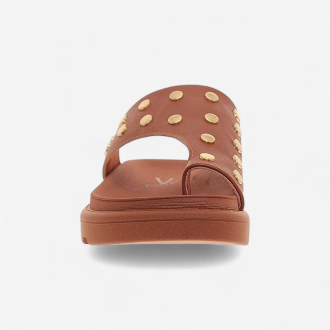 Chinelo Papete Vizzano Feminino Marrom Mocca 3
