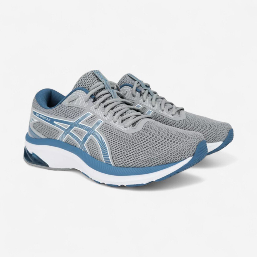 Tênis Asics Gel-Sparta 2 Masculino Cinza Cinza/Azul 2