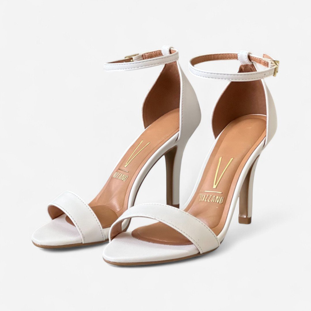 Vizzano Feminina SandÃ¡lia Nobuck Calçados SandÃ¡lia Vizzano Salto