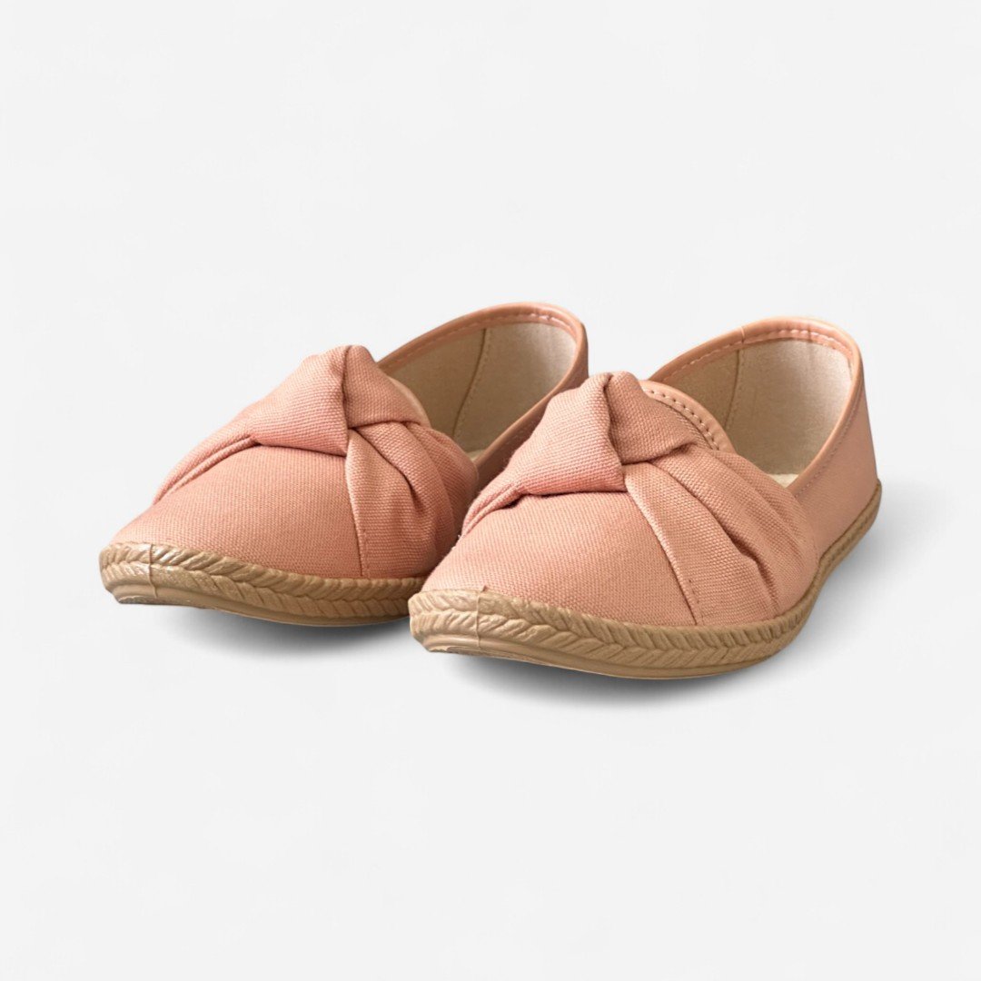 Sapatilha Moleca Alpargata Com Laço Nude Nude 5