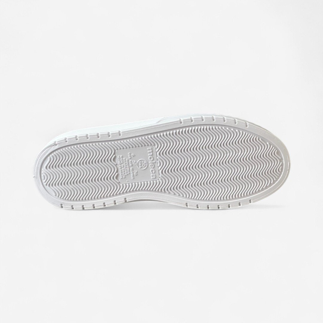 Tênis Moleca Slip On Casual Feminino Preto Preto 6