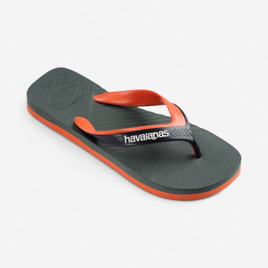 Chinelo Havaianas Dual Verde Verde/Laranja/Preto 2