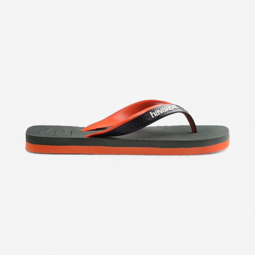Chinelo Havaianas Dual Verde Verde/Laranja/Preto 3