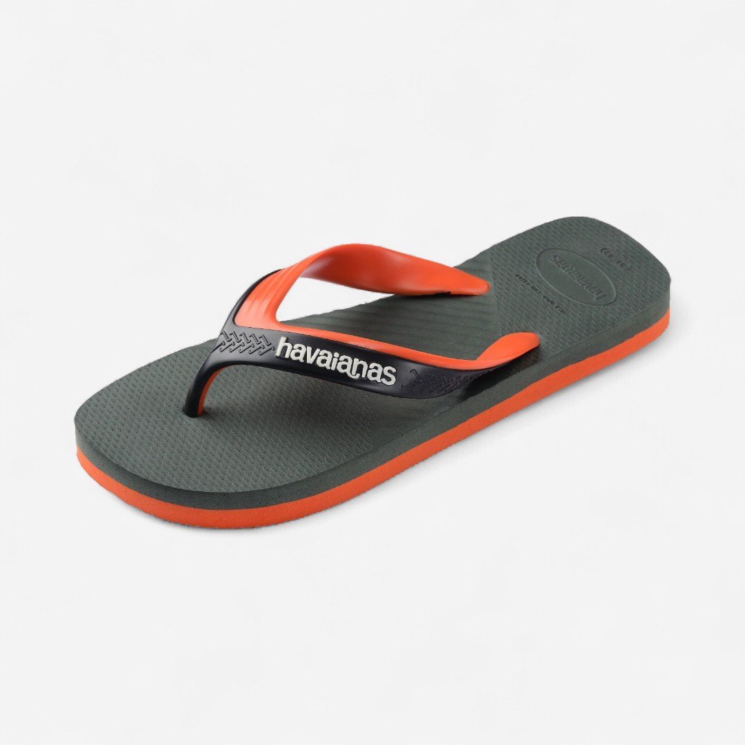 Chinelo Havaianas Dual Verde Verde/Laranja/Preto 6