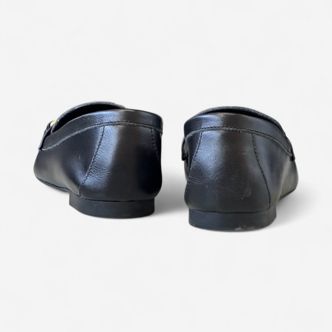 Sapato Mocassim Dumond Couro Preto Preto 5