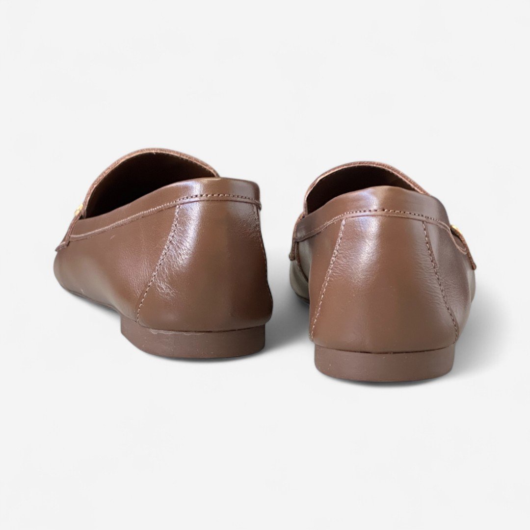 Sapato Mocassim Dumond Couro Marrom Cacau 5