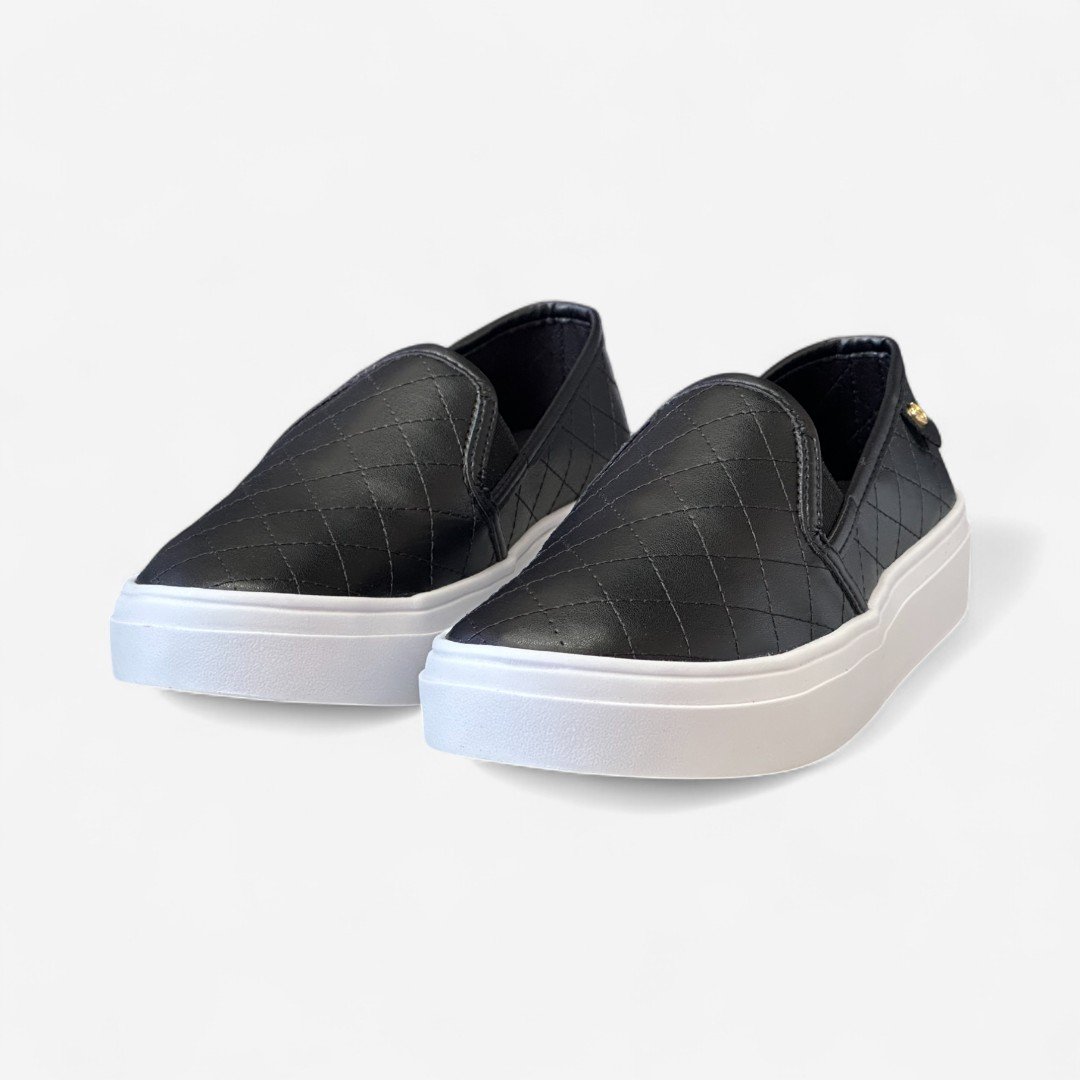 Tênis Slip On Dumond Casual Preto Preto 4