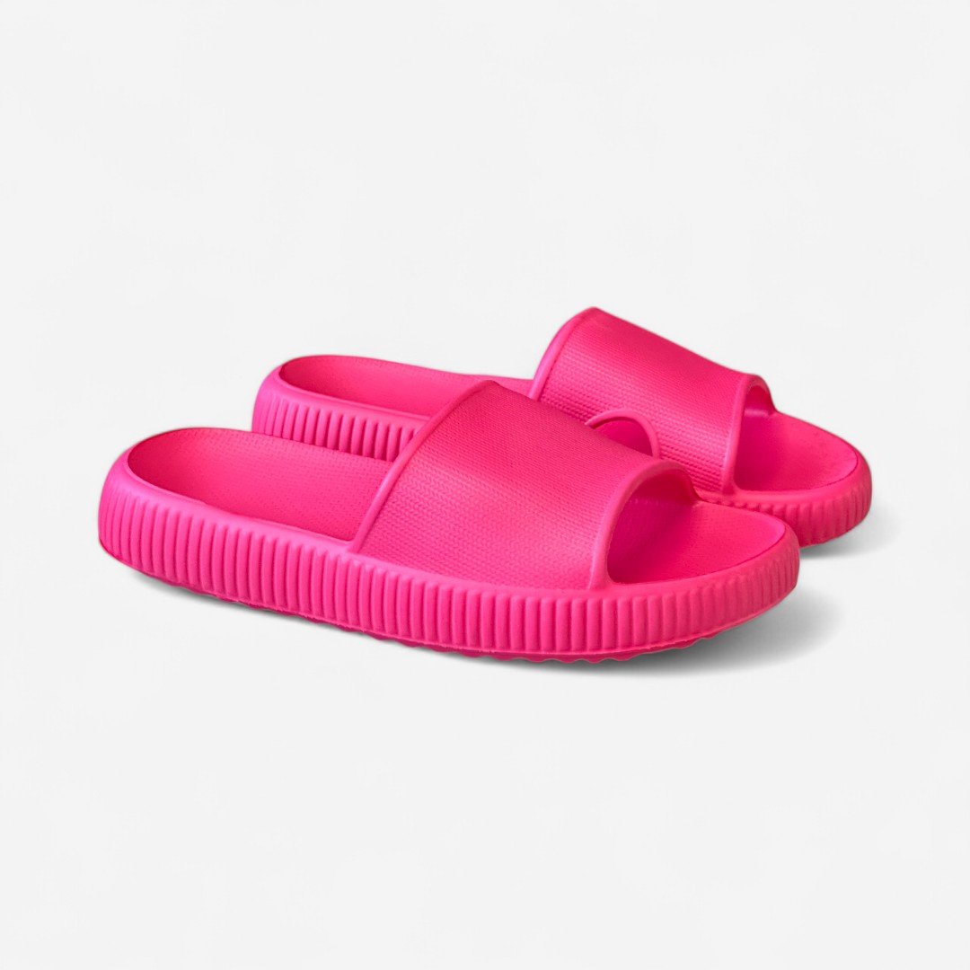Chinelo Slide Nuvem Feminino Pink Pink 4
