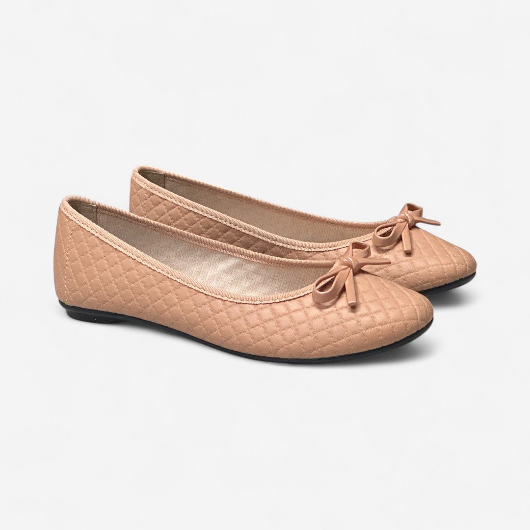 Sapatilha Moleca Feminina Matelassê Nude Nude 2