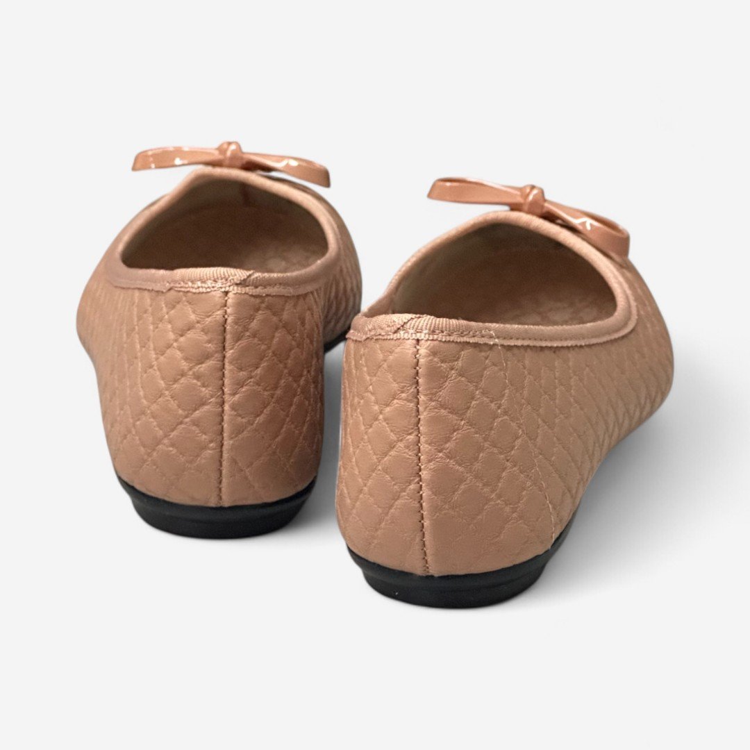 Sapatilha Moleca Feminina Matelassê Nude Nude 5