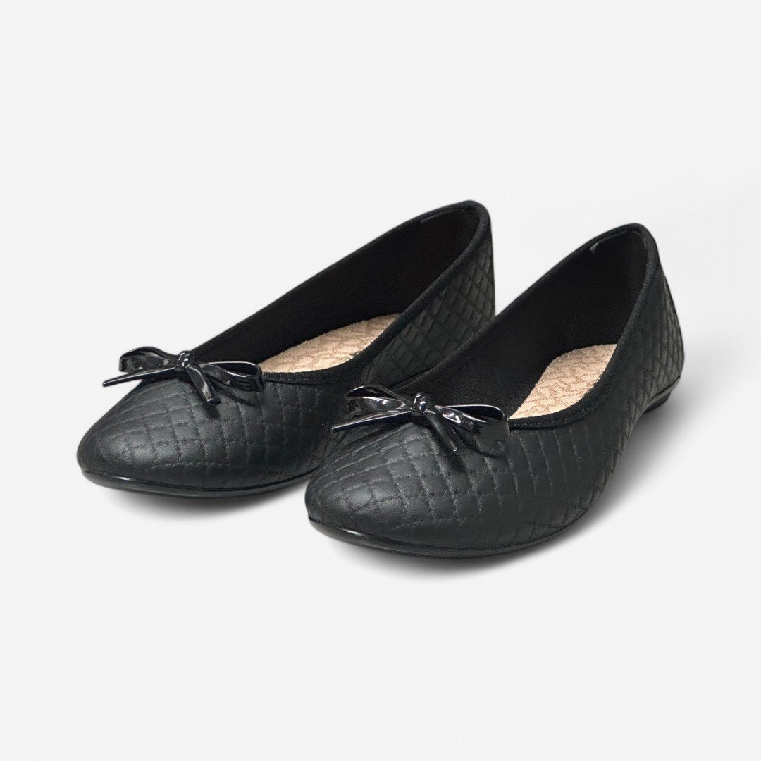 Sapatilha Moleca Feminina Matelassê Preta Preto 4