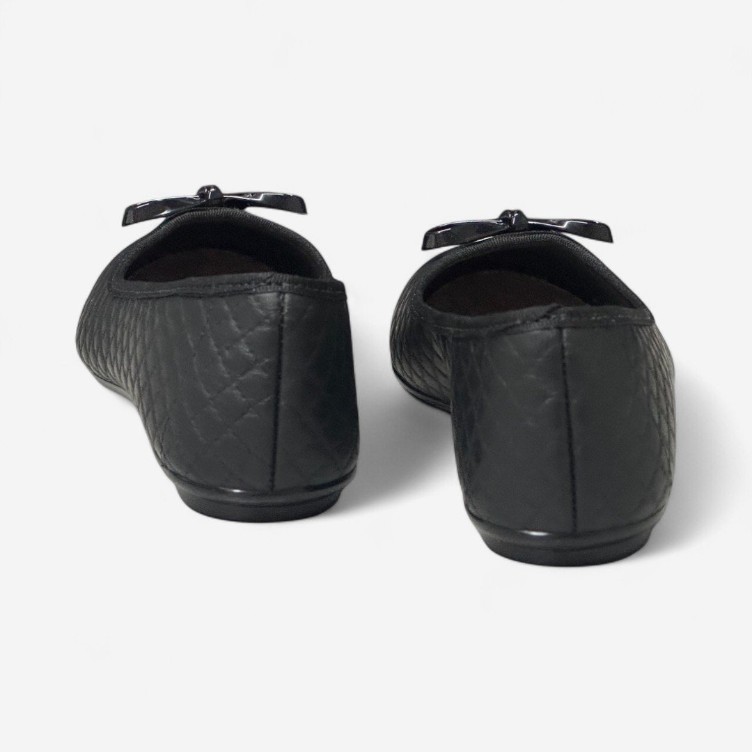 Sapatilha Moleca Feminina Matelassê Preta Preto 5