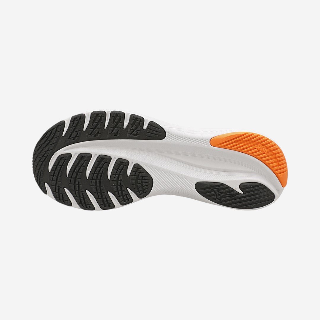 Tênis de Corrida Mizuno Base Ride Preto Preto/Laranja 8