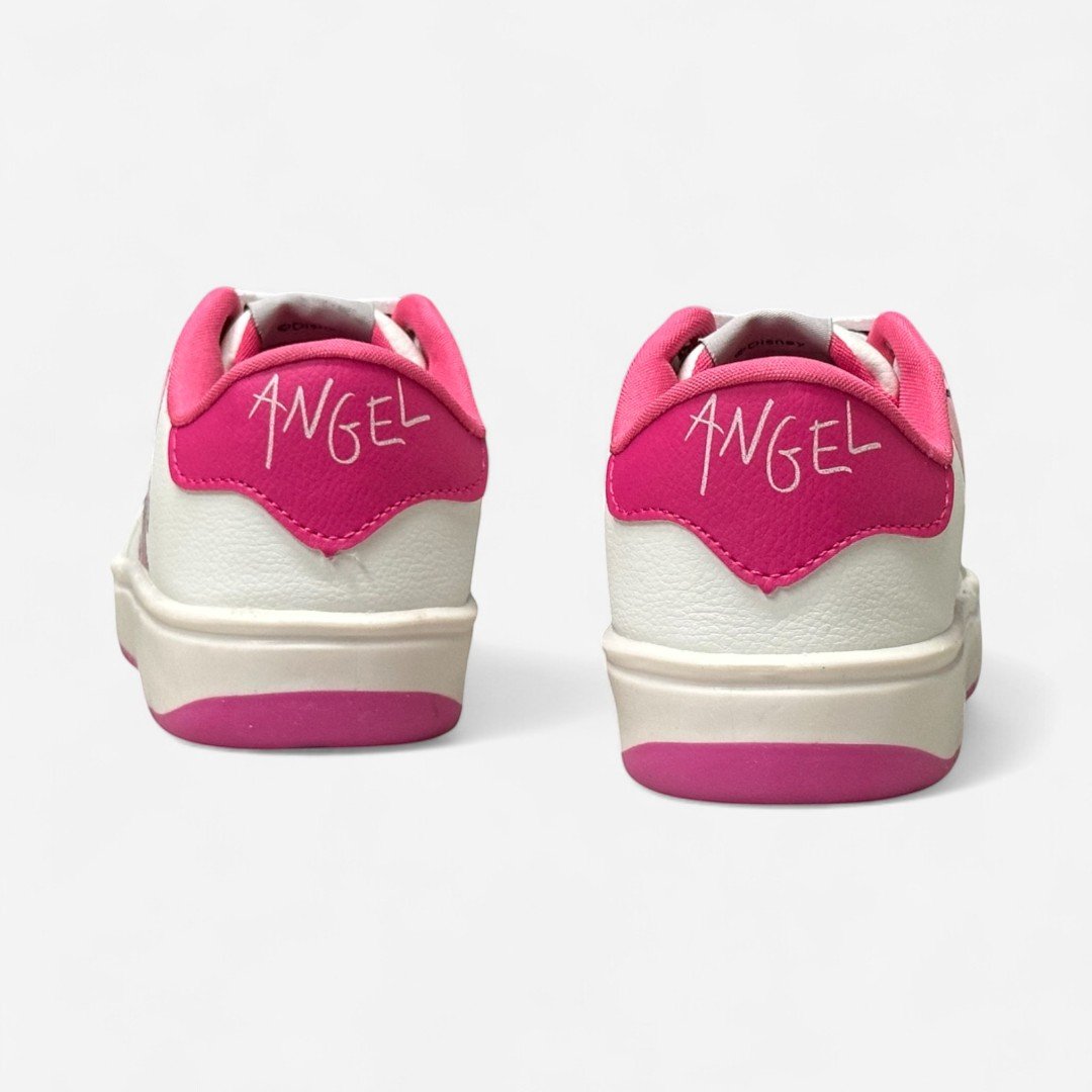 Tênis Disney Stitch Infantil Branco Branco/Pink 5