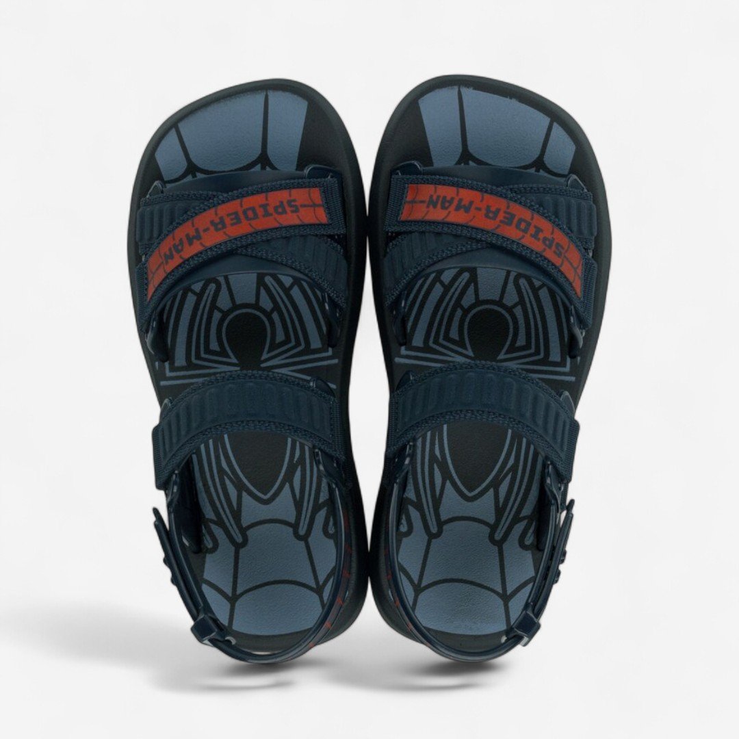 Sandália Homem Aranha Force Infantil Azul Escuro Azul Escuro/Azul/Vermelho 2